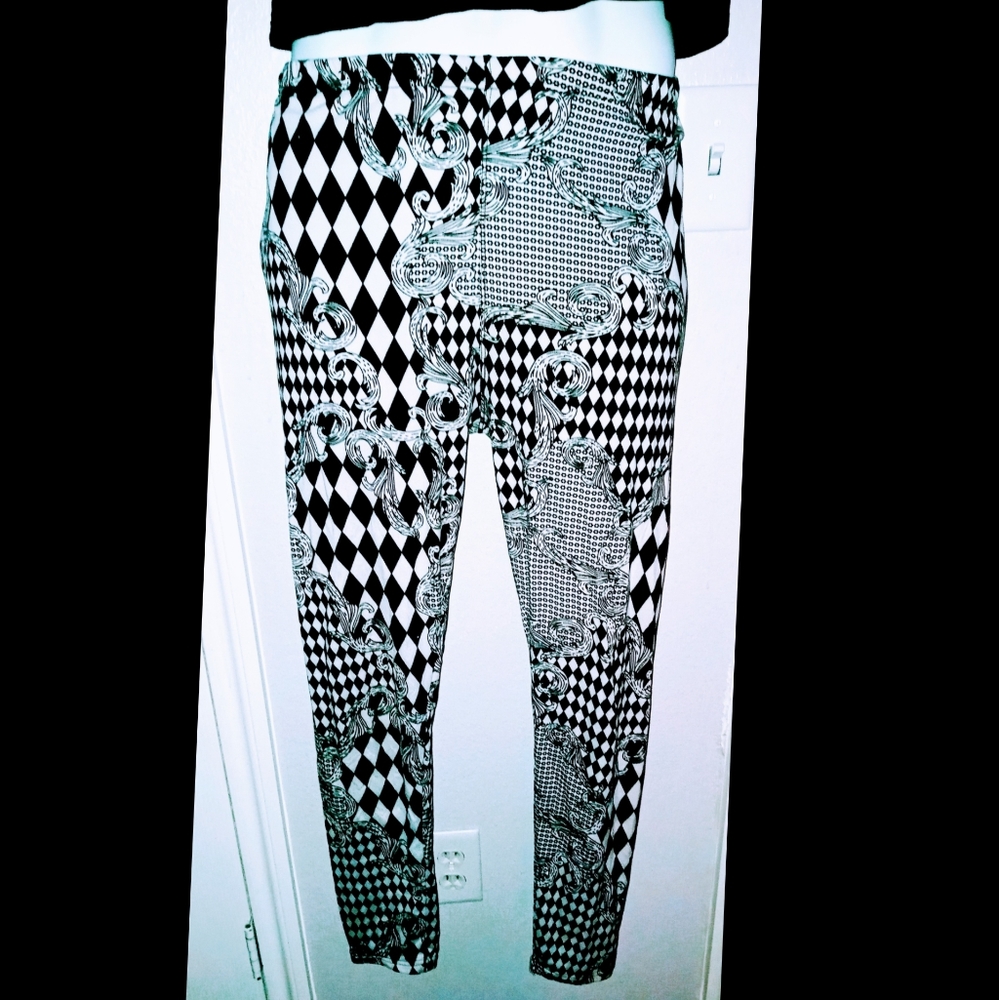 Retro Grid Pants